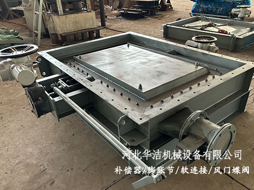双百叶电动挡板门